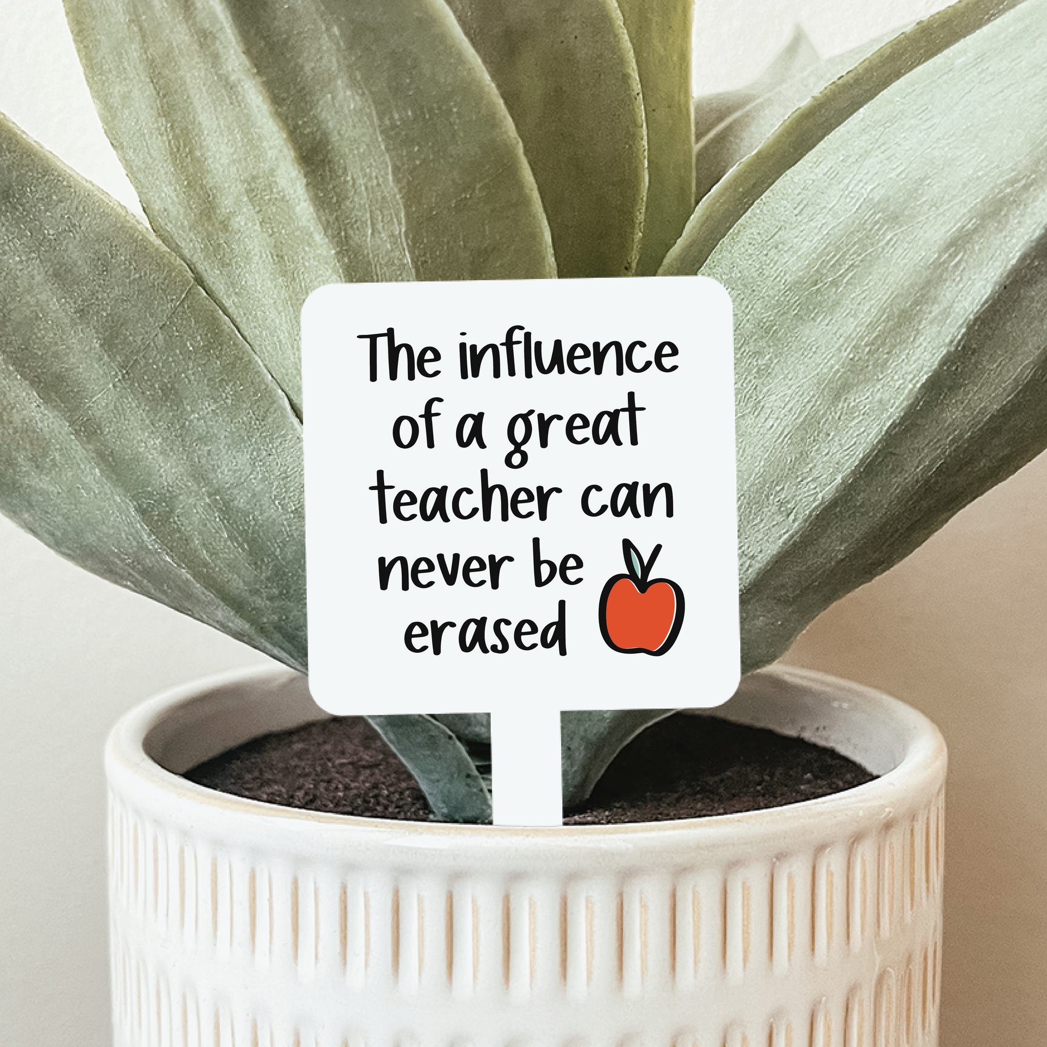 The Influence Of A Great Teacher Plant Stake