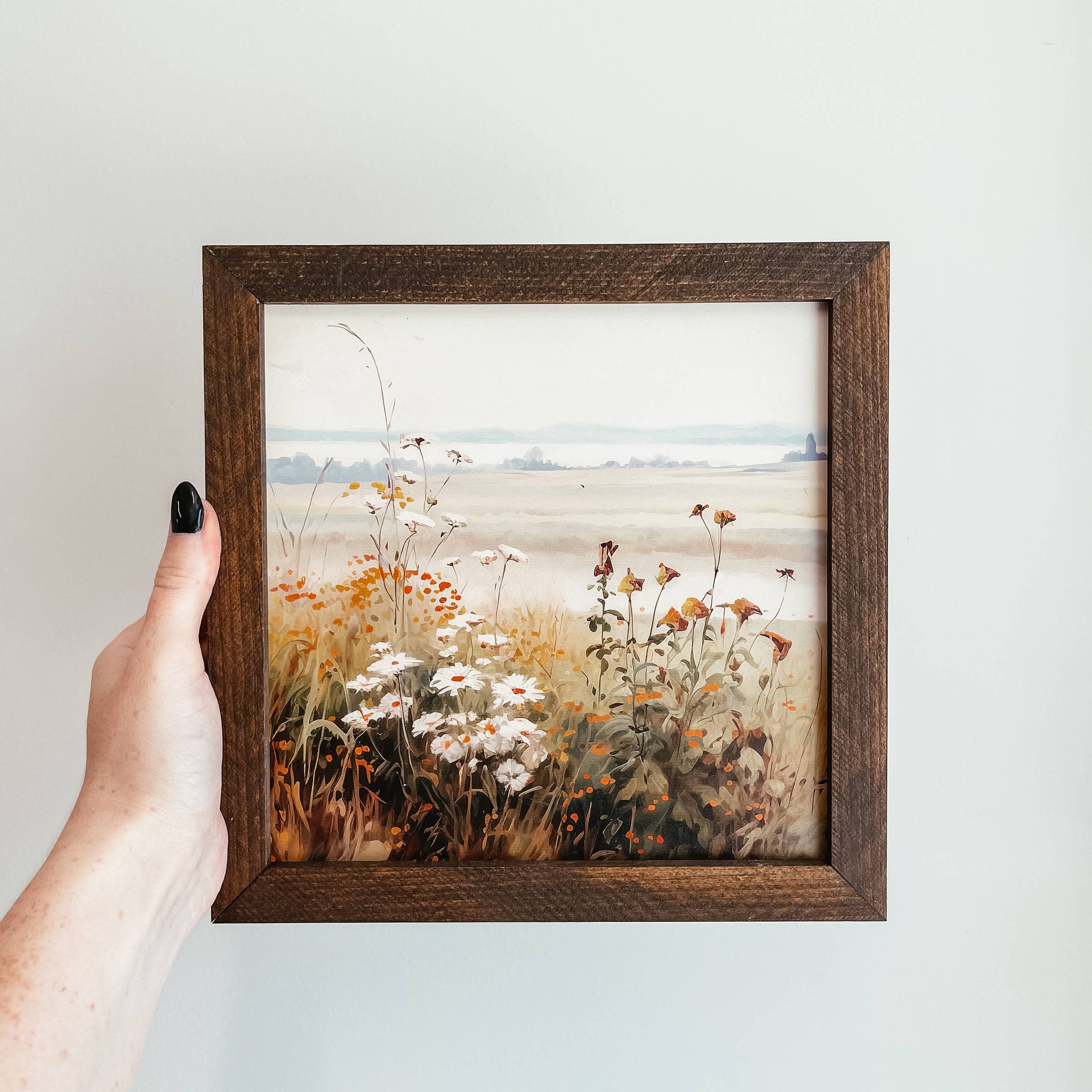 Wildflower Framed Sign