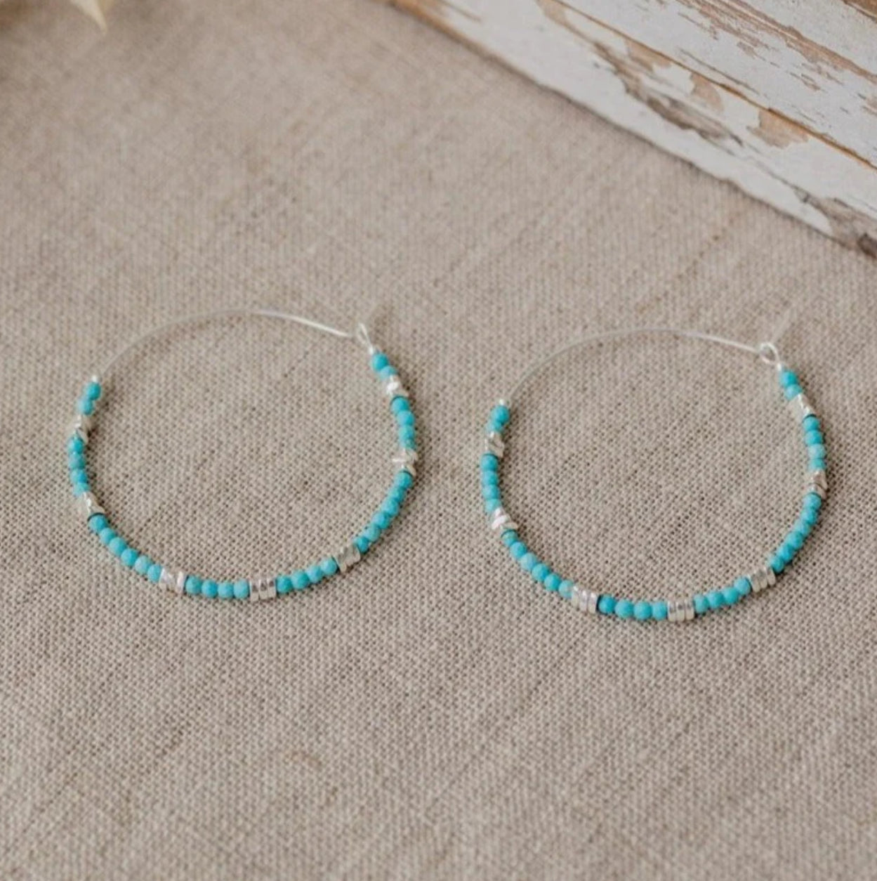 Boho indie hoops