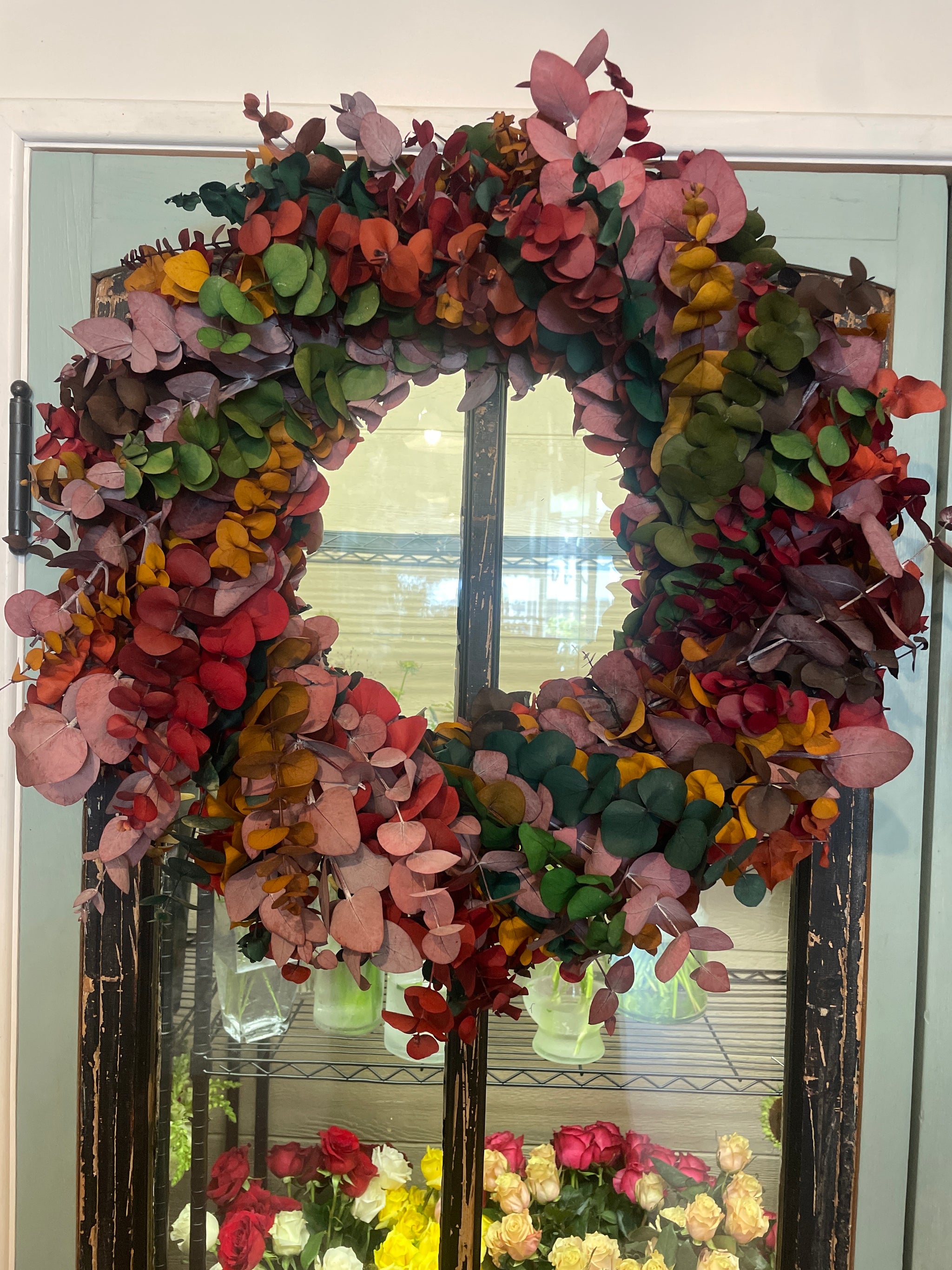 Eucalyptus Wreath Fresh 24”