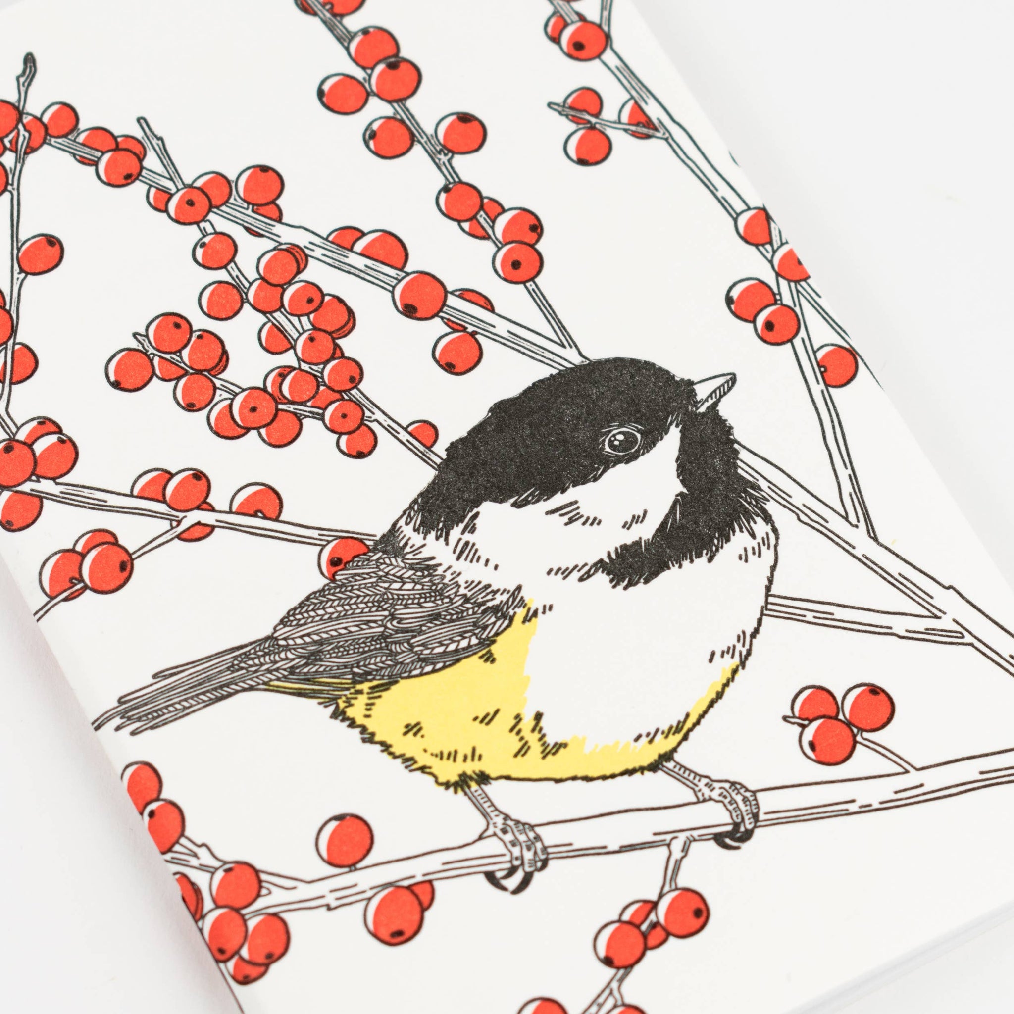 Black-capped Chickadee Pocket Notebook - West Coast Birds