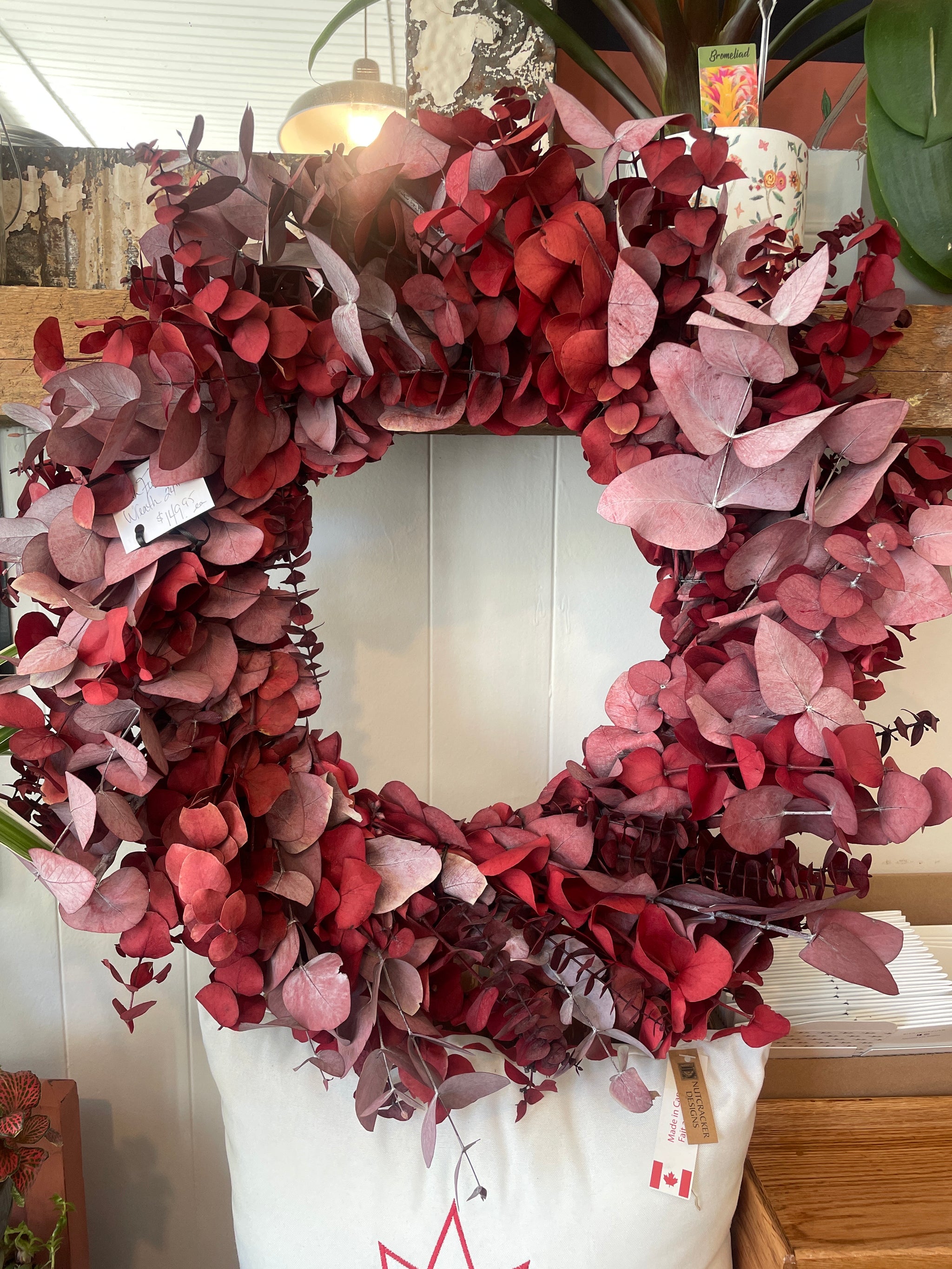 Eucalyptus Wreath Fresh 24”