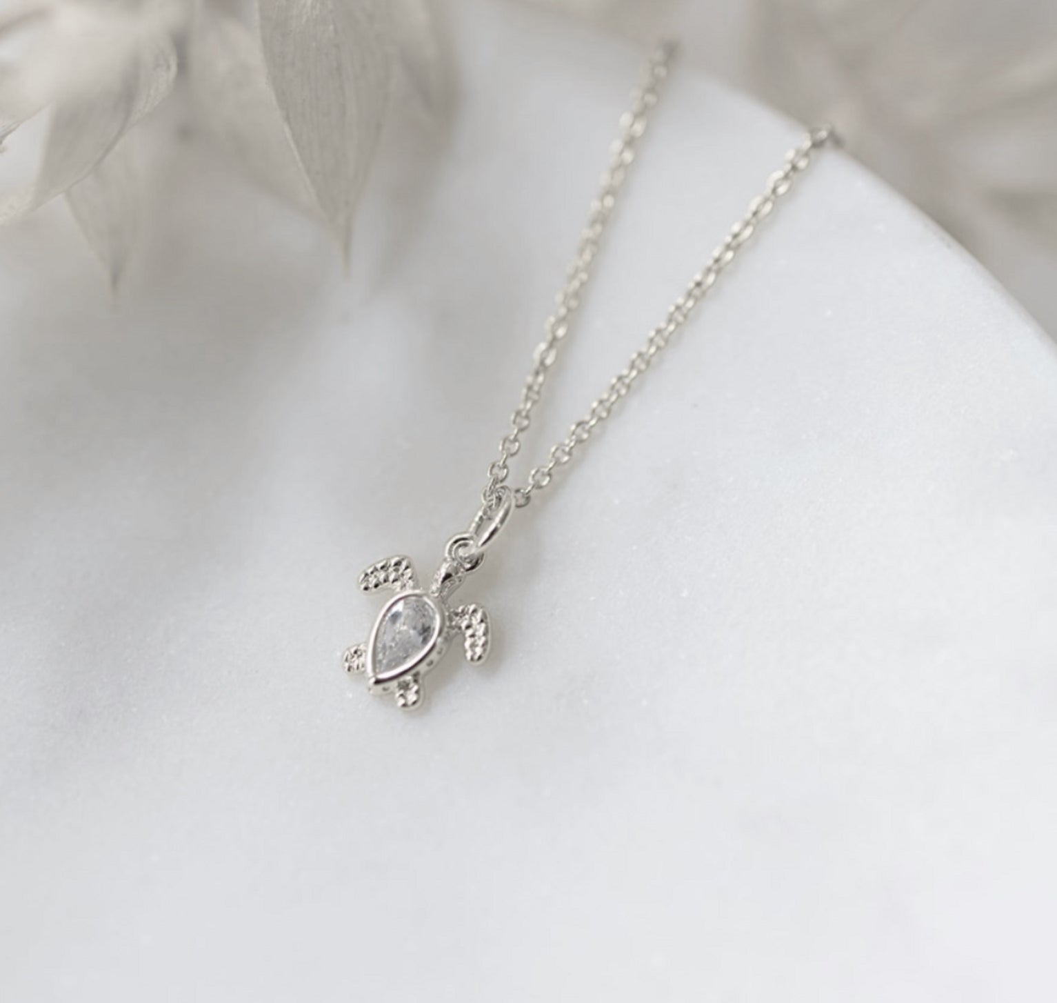 Turtle treasure necklace