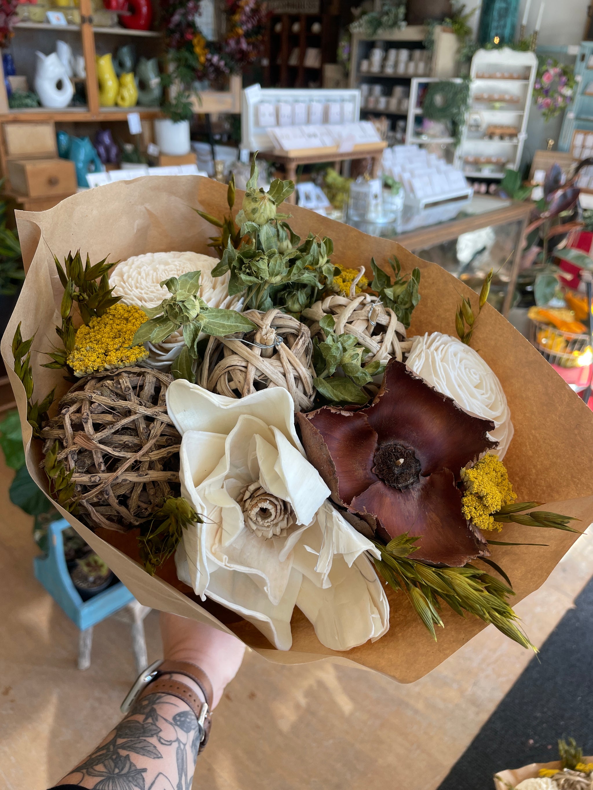 Dried Flower Bouquets