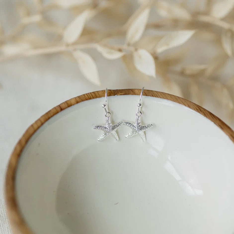 Starry Seashell Earrings