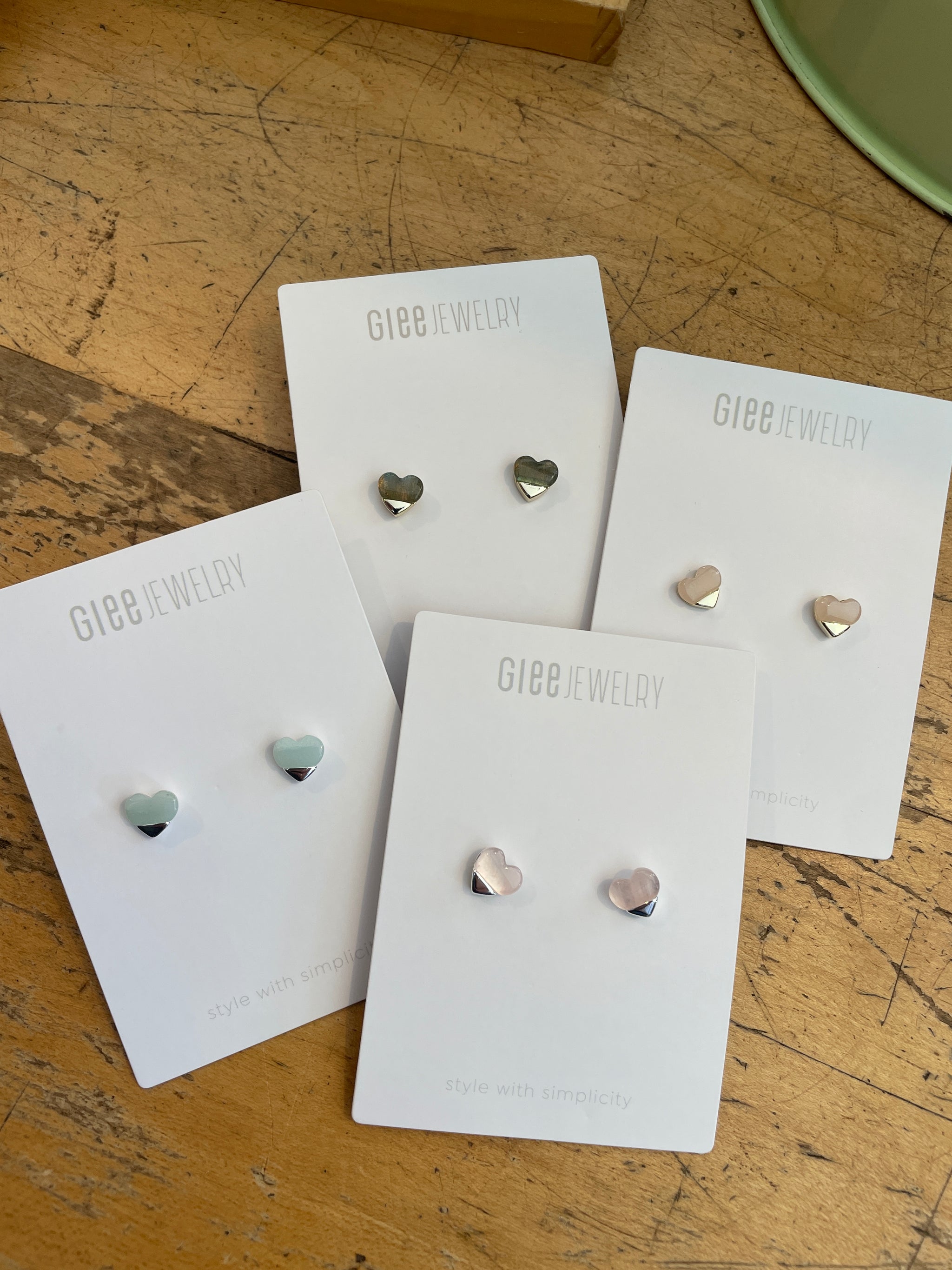 Full Heart Studs