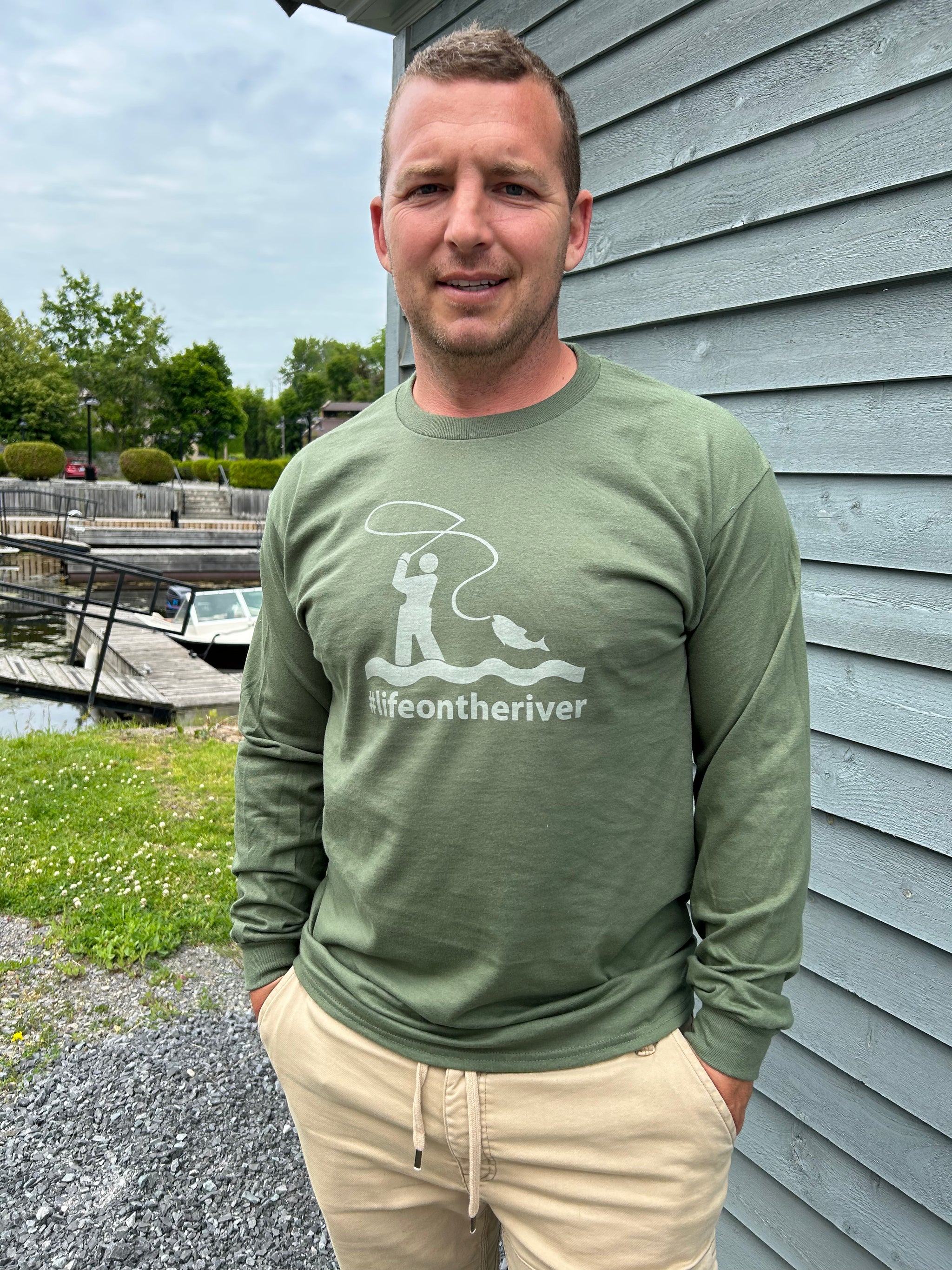 Life On the River - Long Sleeved Fishing