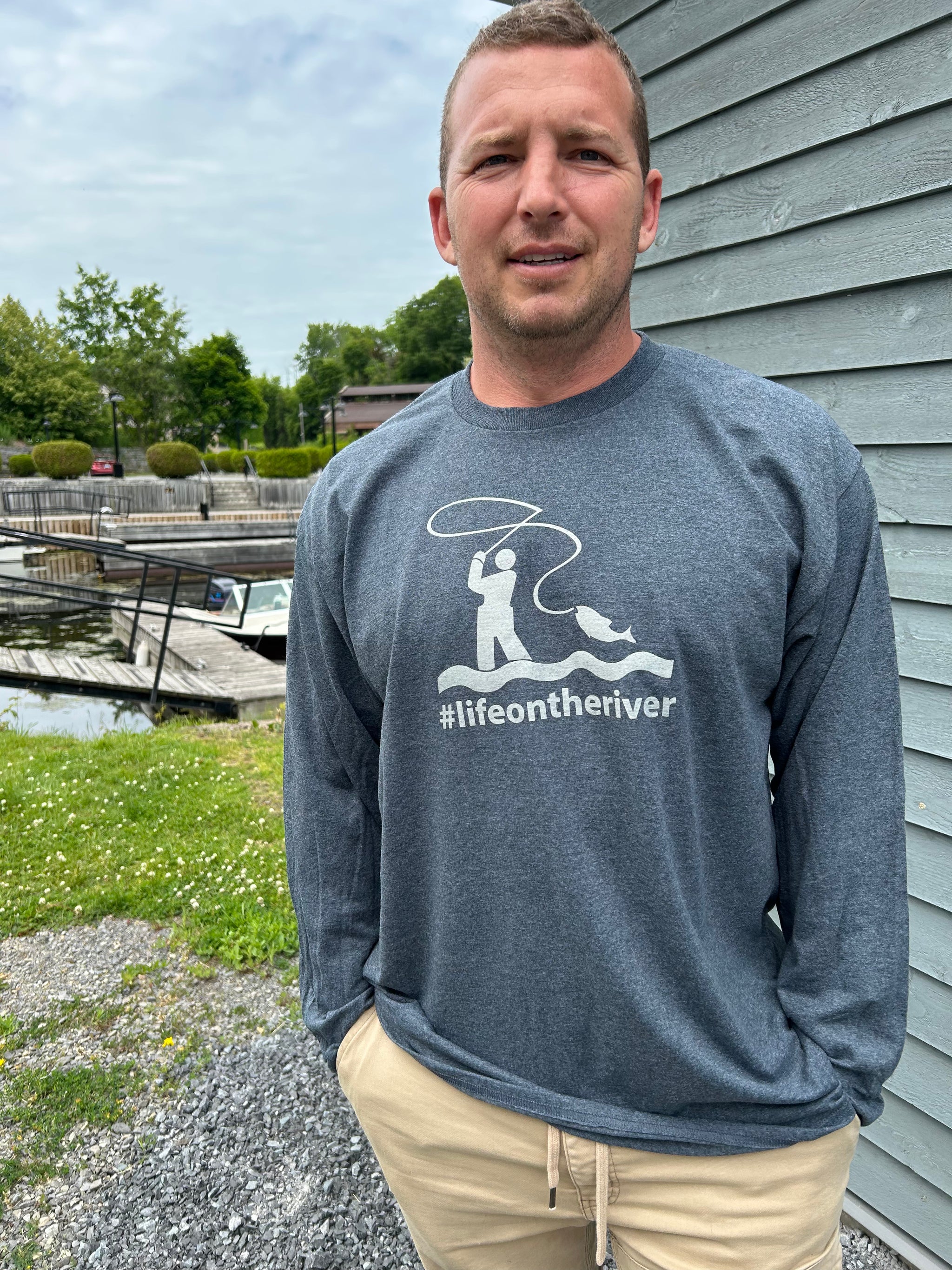 Life On the River - Long Sleeved Fishing