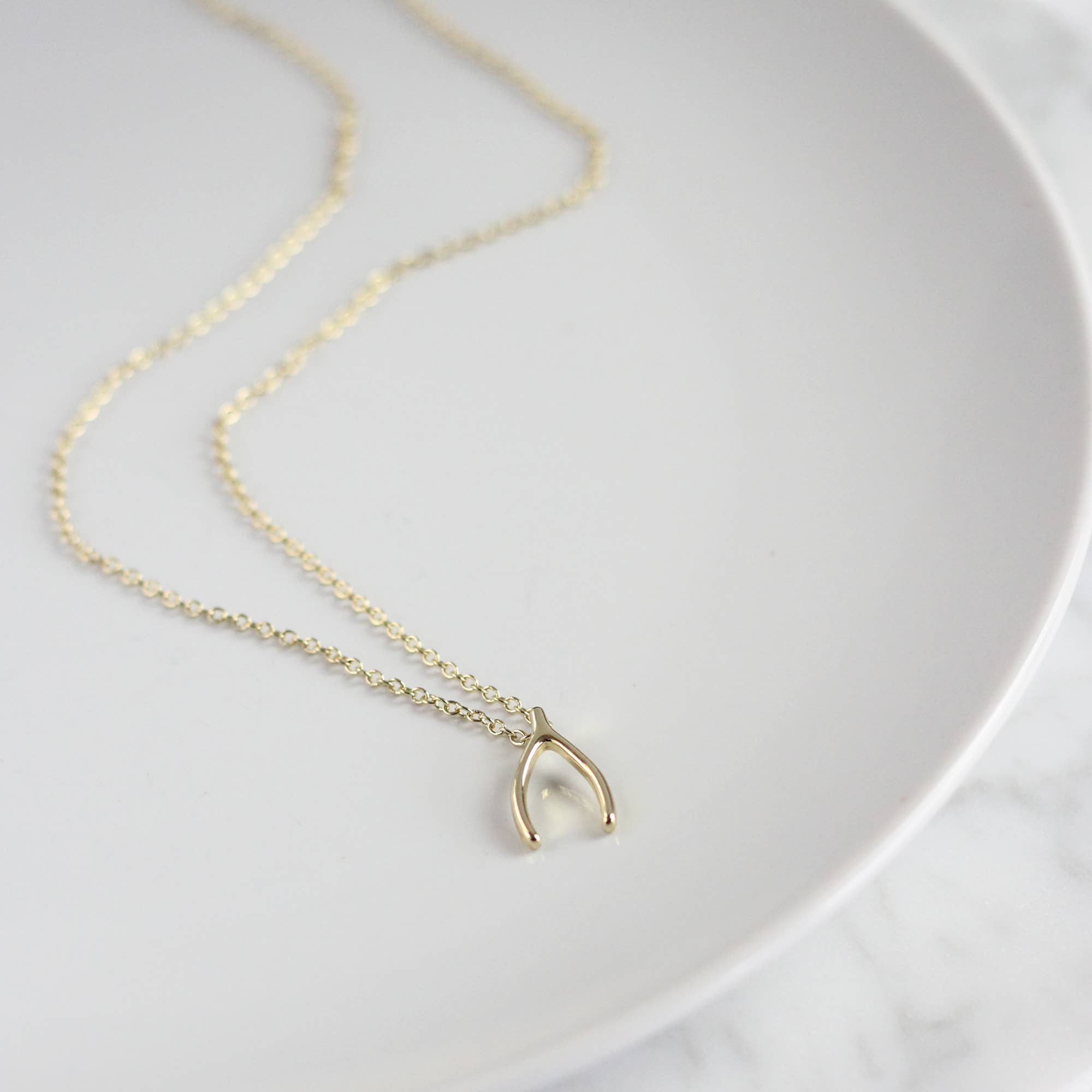 Wishbone Necklace