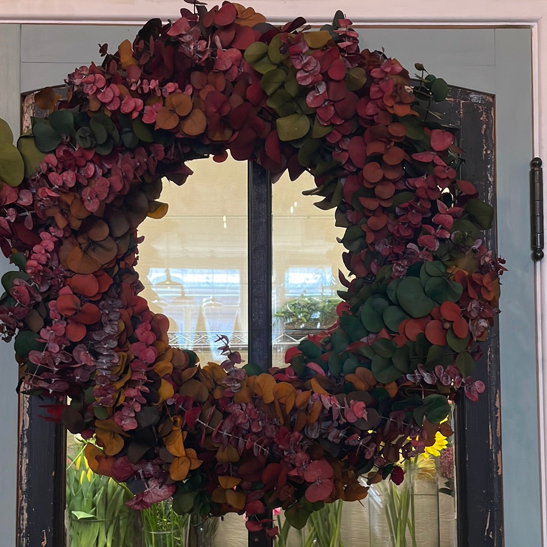 Eucalyptus Wreath Fresh 24”