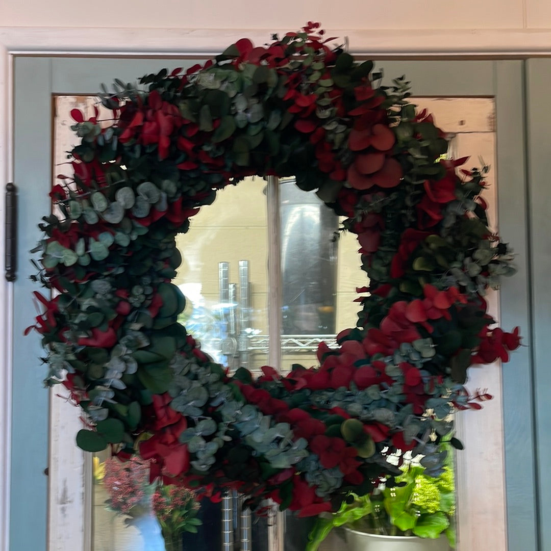 Eucalyptus Wreath Fresh 24”
