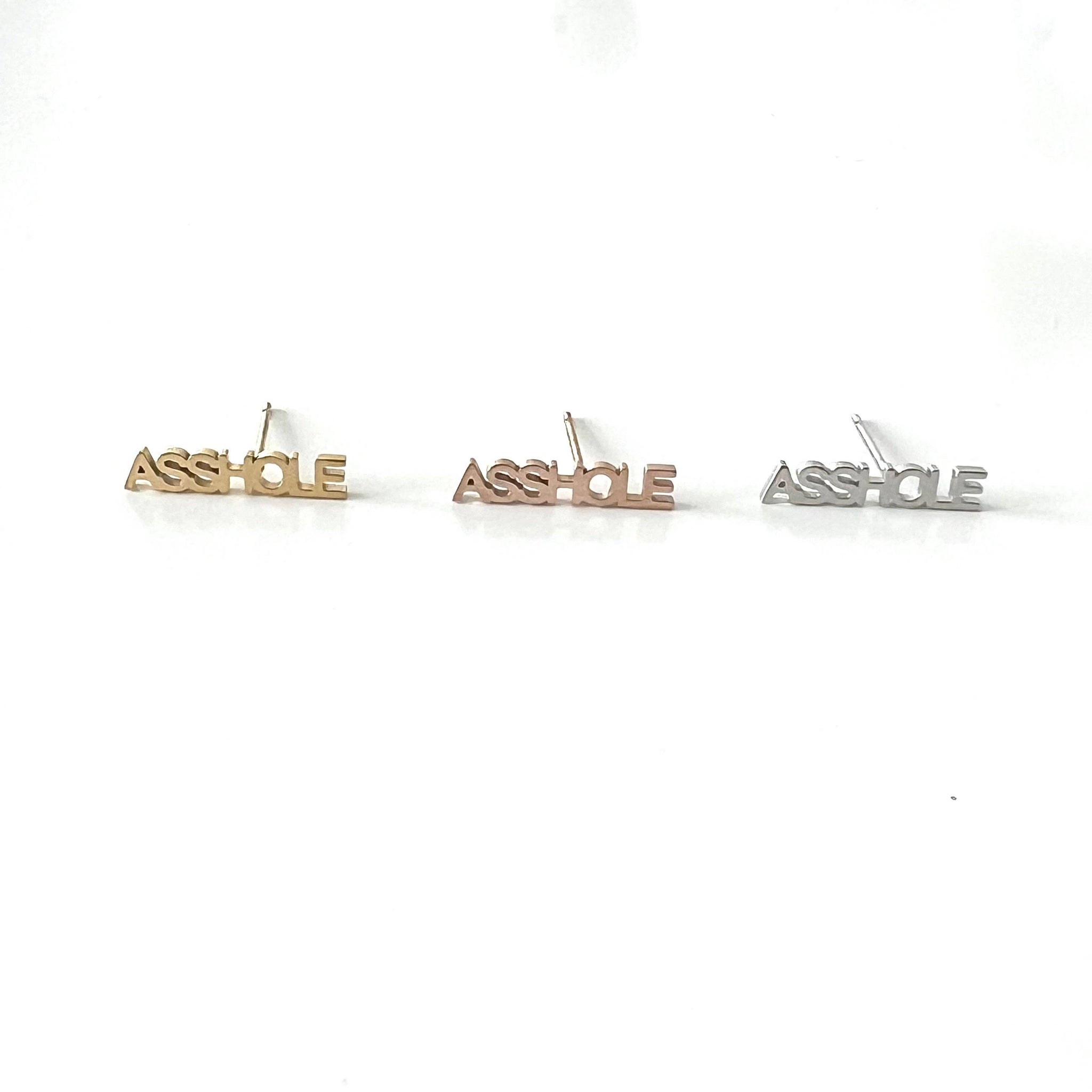 Asshole Earrings