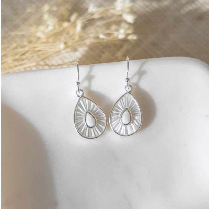 Dewdrop earrings