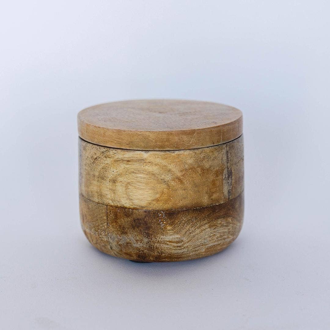 Large Wooden Jar