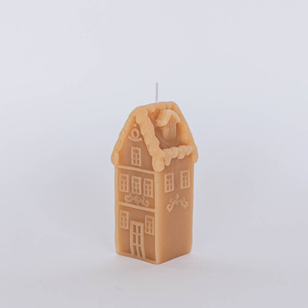 Gingerbread House Candle