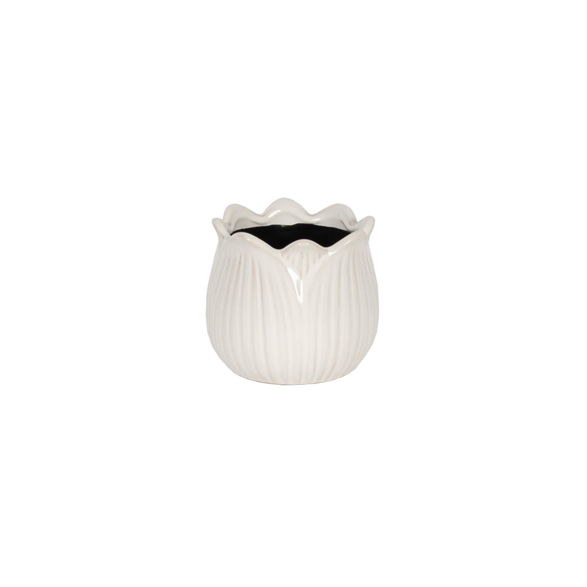 White Tulip Pot Small