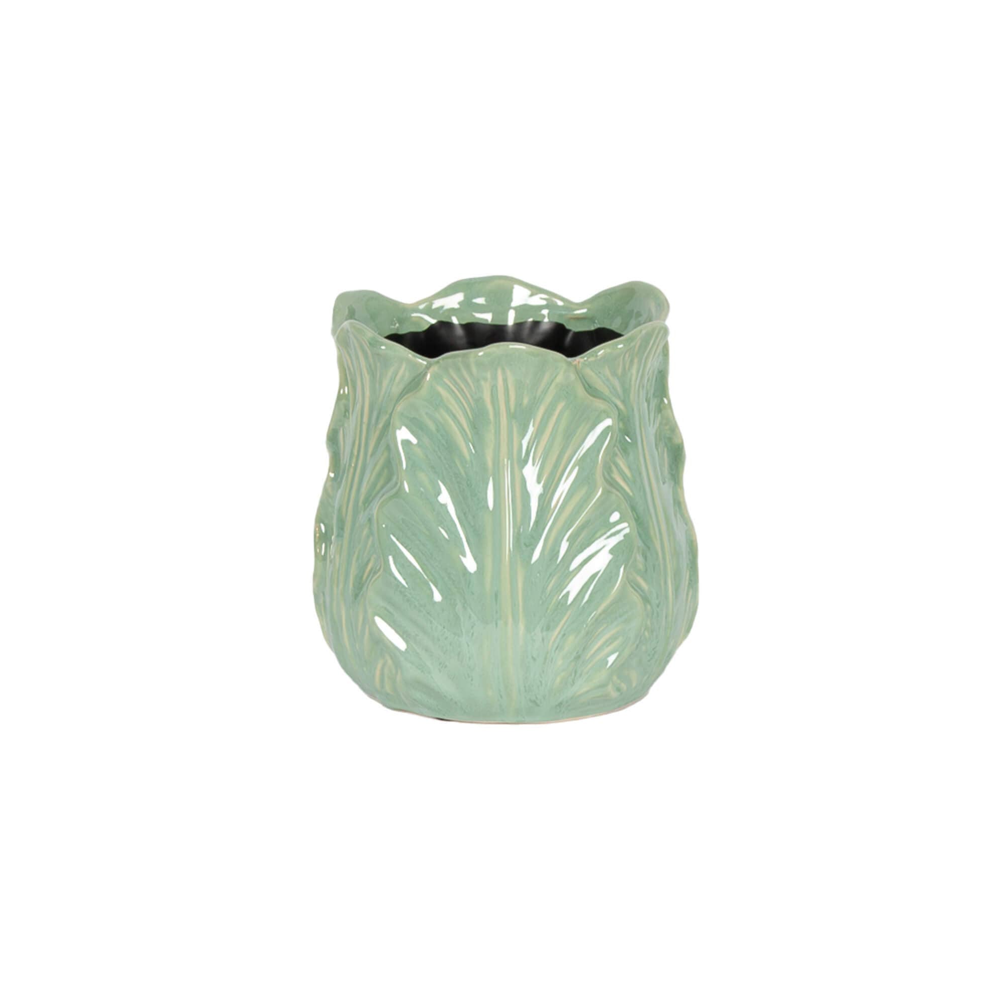 Green Cabbage Pot Large