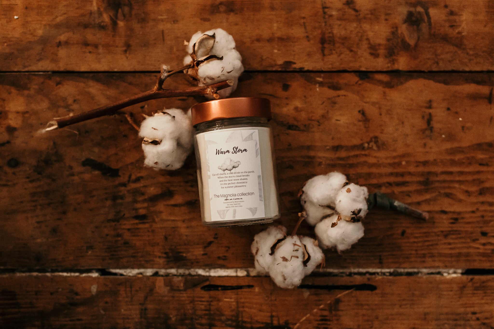 Warm Storm Candle - The Magnolia Collection