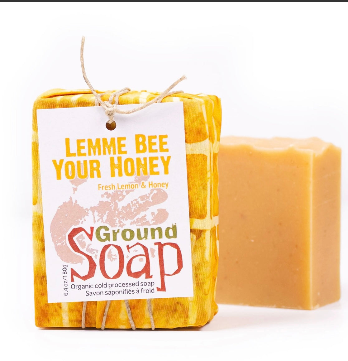 Lemme Bee Your Honey - Luxurious Lemon and Honey -Extra Large Organic Bar Soap