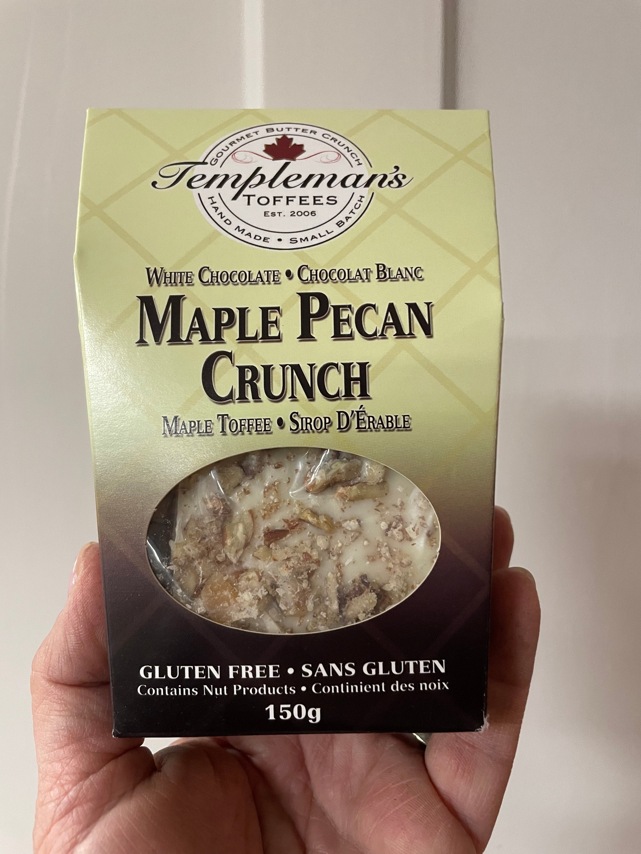 Templeman’s Toffees Maple Pecan Crunch