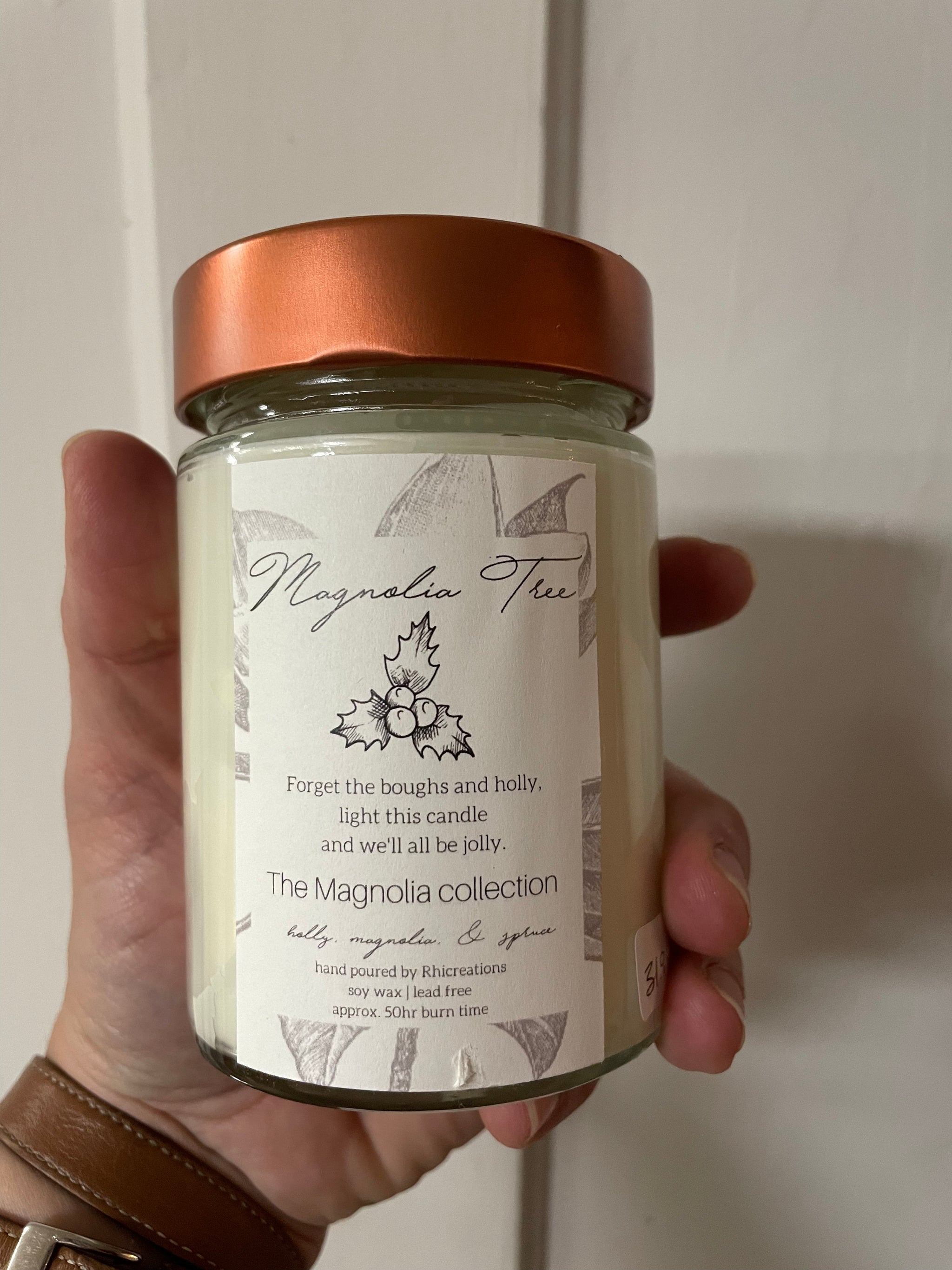 Magnolia Tree Candle - The Magnolia Collection